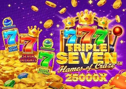 Triple Seven Flames of Craze™ game screenshot
